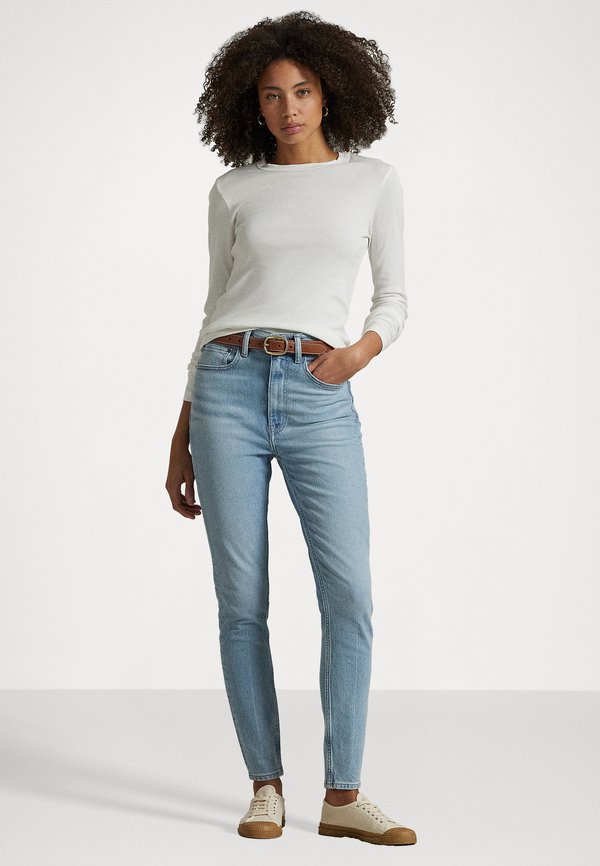 HIGH RISE SUPER SLIM JEAN - Jeans Skinny Fit - dulah wash2