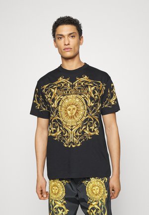 SUN BAROQUE - T-shirt med print - black, gold-coloured