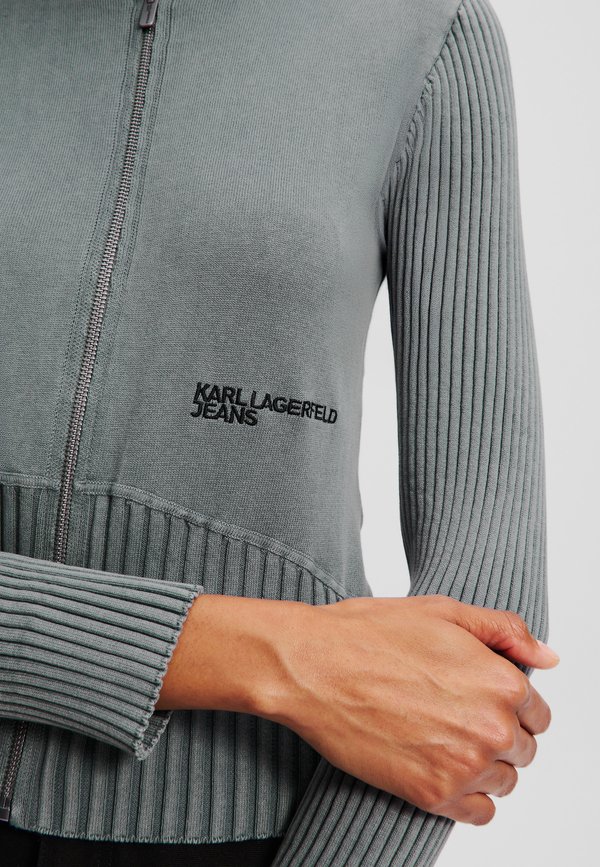 UTILITY ZIP-UP KNIT - Cardigan - monument3