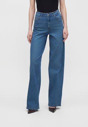 Vero Moda Tall, VMFLORA - Дънки с широк крачол - medium blue denim