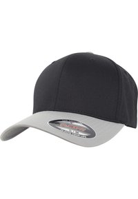 FLEXFIT WOOLY COMBED 2-TONE - Cappellino - black/silver