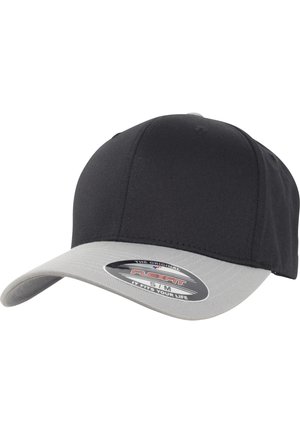 FLEXFIT WOOLY COMBED 2-TONE - Caps - black/silver