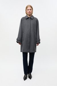 Envii SENECA MIDI JACKET - Klassisk kåpe / frakk - dark grey