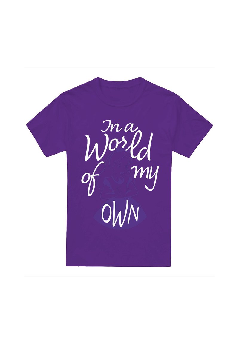Disney T-shirt print paars