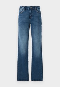 NMYOLANDA WIDE - Jeans relaxed fit - medium blue denim