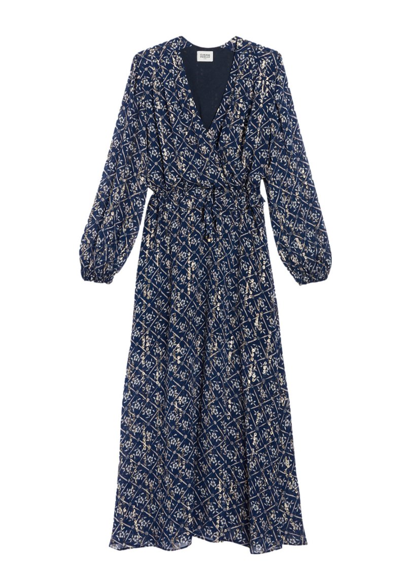 Claudie Pierlot Vestito lungo blu scuro