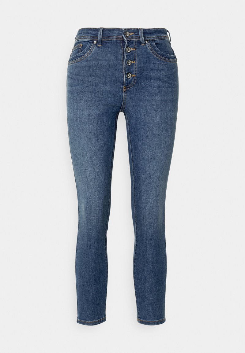 Only Petite Jeans Skinny Fit blauw denim/bluedenim