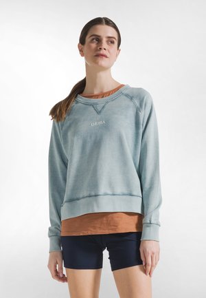 FADED - Bluză de molton - teal