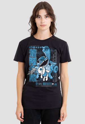 LILO & STITCH MANGA JUMP - Print T-shirt - black