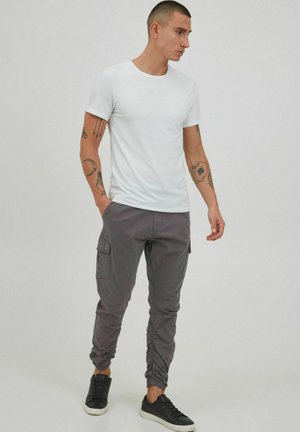 IDGILMAT - Cargo trousers - dark grey