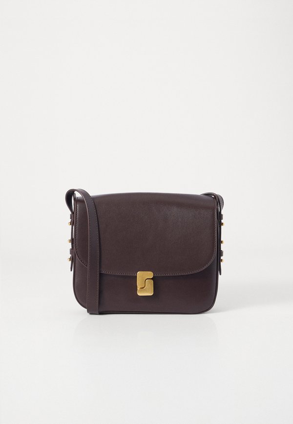 BELLISSIMA MAXI - Cross body bag - bordeaux fonce