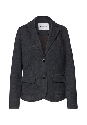 Street One, BASIC BLAZER MIT KAROMUSTER UND TASCHEN - Blazer - indigo night