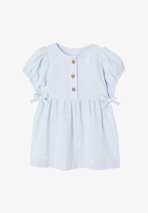 Vertbaudet, VERTBAUDET KLEID MIT STICKEREIEN MÄDCHEN BABY 1022542001 - Day dress - helles blau