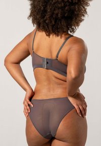 Understatement MESH BALCONETTE - Reggiseno a balconcino - grey