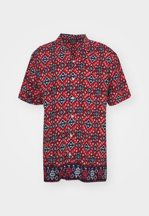 Brave Soul NAVAJO - Skjorte - red/multi-colour