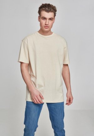 OVERSIZED TEE - T-shirt basic - sand