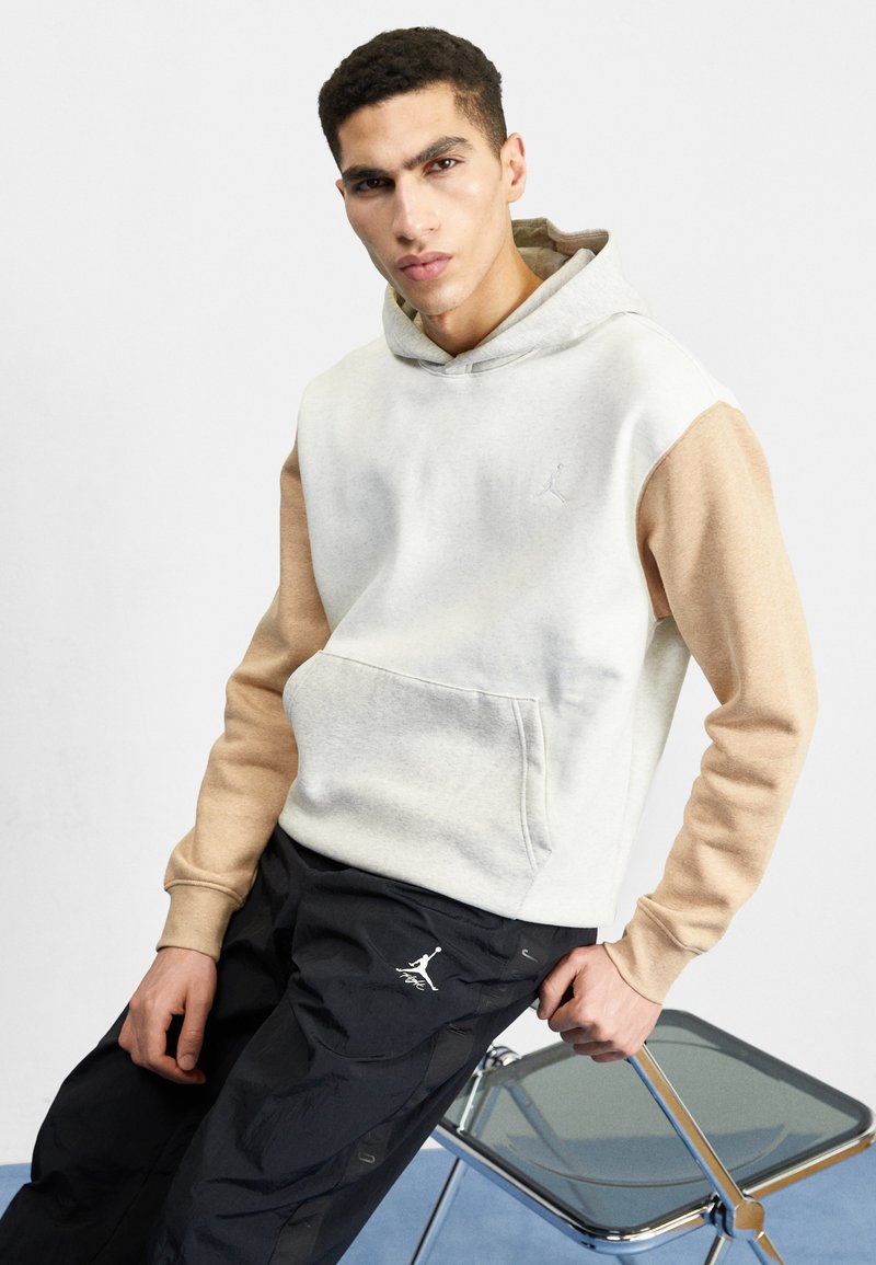 Jordan Felpa sail/hemp/oatmeal heather/white/avorio Zalando.it