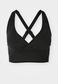 SOFT SEAMLESS ADJUSTABLE BRA - Brassières de sport à maintien normal - graphite melange