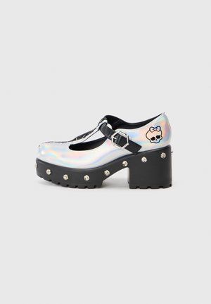 MONSTER HIGH SAI VOLTAGE EDITION - Plateaupumps - silver-coloured hologram