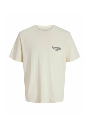 Jack & Jones, Plus Size - Trükipildiga T-särk - antique white