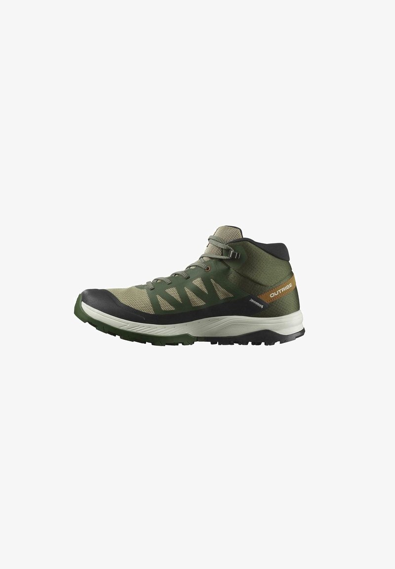Salomon MOUNTAIN MID - Zapatillas altas - green