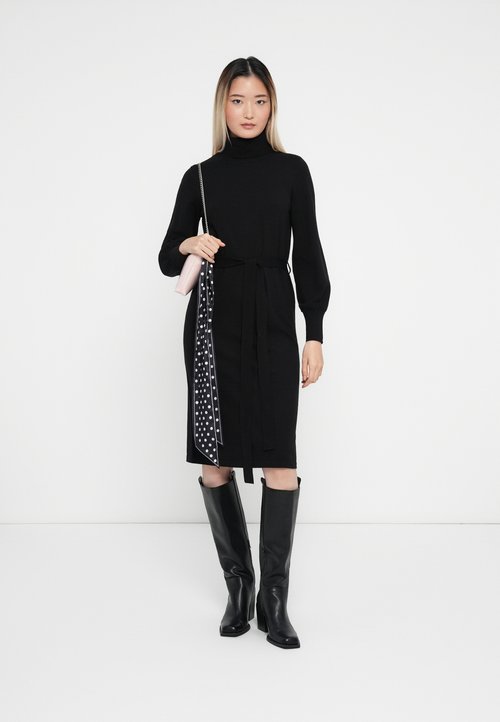 Abito lungo fantasia con maniche lunghe Only | La Redoute