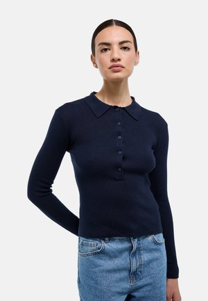 T-shirt à manches longues - marine