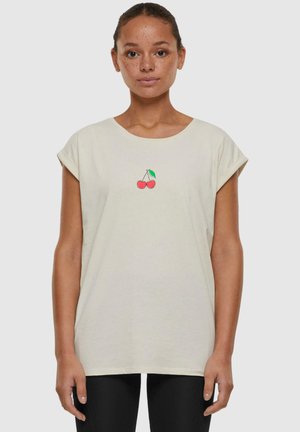 SUMMER SWEET CHERRY - Print T-shirt - whitesand