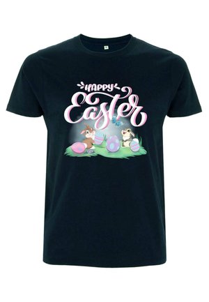 DISNEY BAMBI EASTER THUMPER UNISEX - T-Shirt print - navy blue
