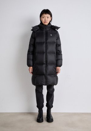 LONG PUFFER - Down coat - black