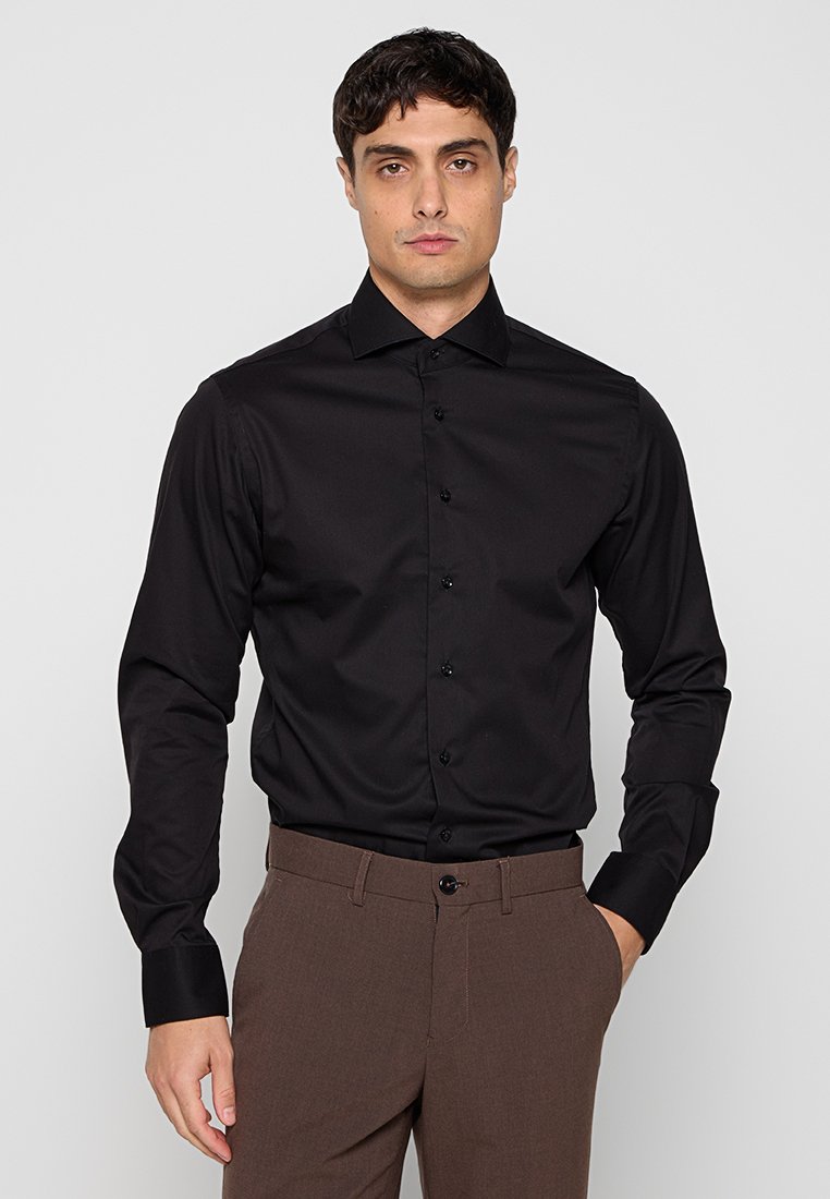 PROFUOMO Overhemd zwart