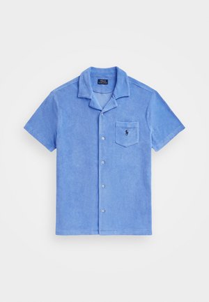 TERRY CAMP SHIRT - Cămașă - harbor island blue