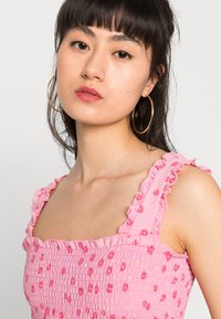 Pieces PCTAYLIN SMOCK - Top - prism pink