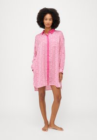 DKNY Loungewear SLEEPSHIRT - Pyžamový vrchný diel - bleached mauve