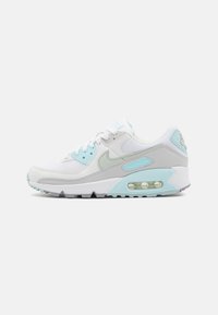 Nike Sportswear AIR MAX 90 - Sneakers low - white/light silver/glacier blue/wolf grey/summit white/photon dust
