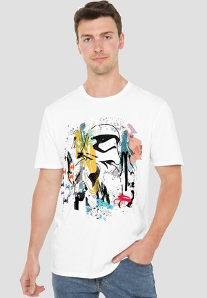 Star Wars STAR WARS ABSTRACT TROOPER - Print T-shirt - white
