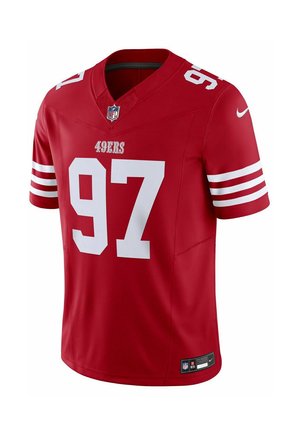 Nike Performance VAPOR FUSE LIMITED SAN FRANCISCO 49ERS NICK BOSA - T-shirt con stampa - rouge
