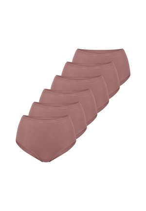 6ER PACK - Muotoileva alusasu - cacao