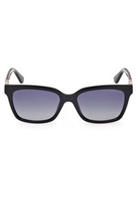 Guess RECHTECKIGE FORM - Gafas de sol - glänzend schwarz