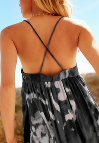 Next BEADED  REGULAR FIT - Maxi ruha - navy