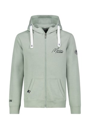 MIT MINI KÜSTENPRINT - Sweatjacke - light-green
