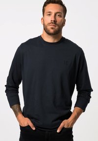 JP1880 LANGARM BASIC BAUCHFIT RUNDHALS BIS 8 XL - Sweater - dark blue