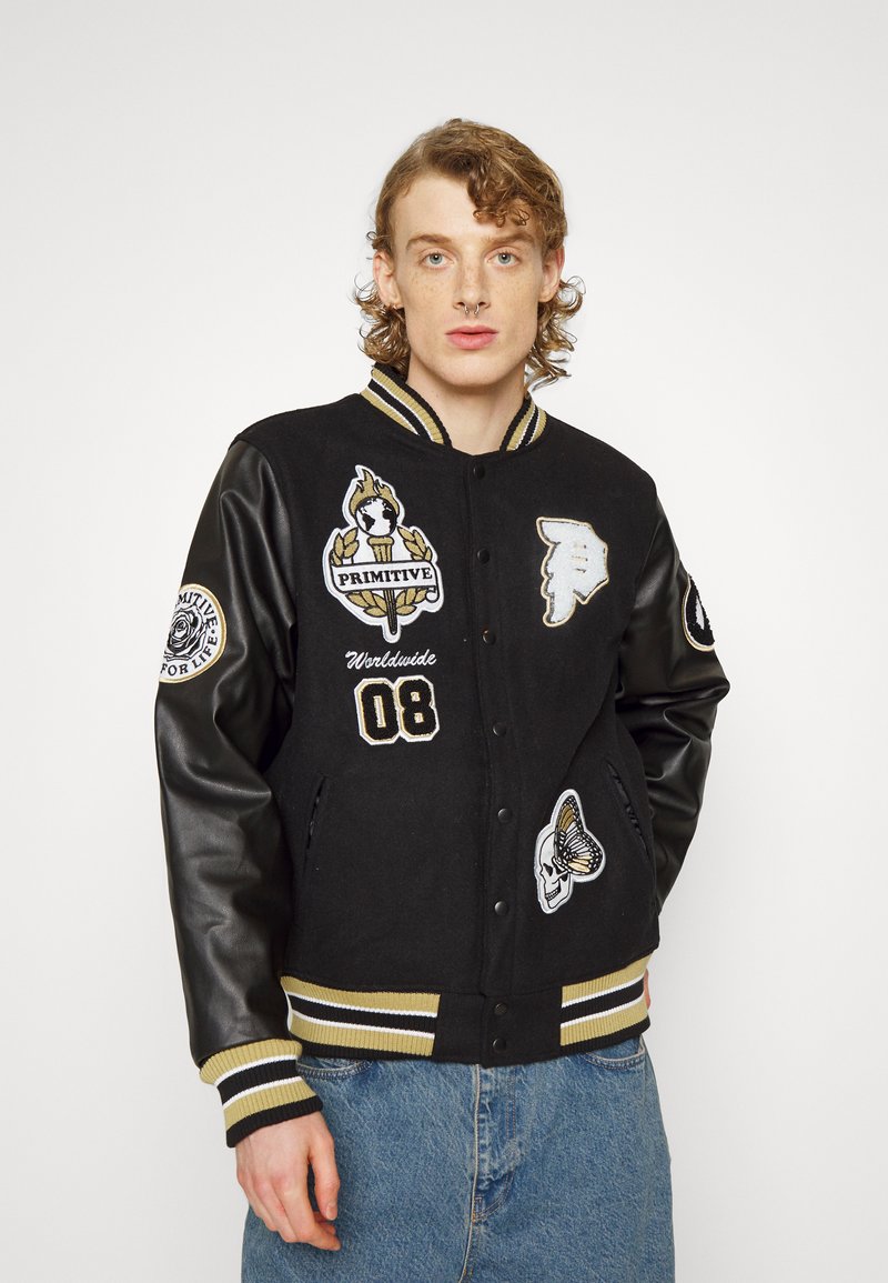 Primitive ALUMNI VARSITY JACKET Bomberjakk black/must Zalando.ee