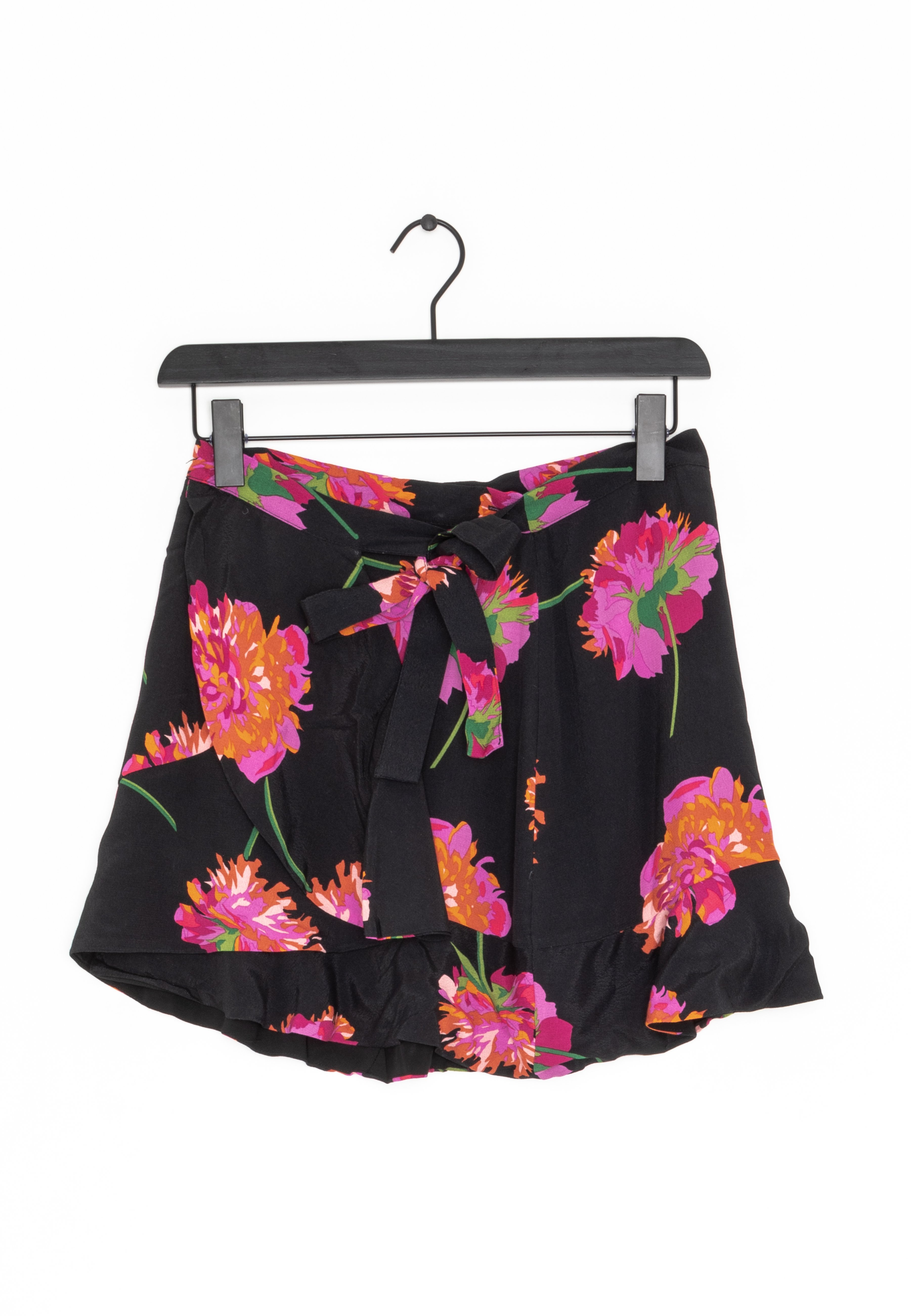 Zara A-line skirt - black - (Pre-owned) - Zalando.de