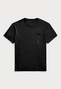 CLASSIC FIT JERSEY POCKET T-SHIRT - T-shirt basic - black