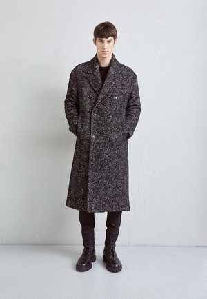 J.LINDEBERG WILLY COAT - Klasický kabát - black melange