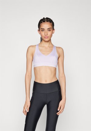 PADDED BRA - High support sports bra - lilac