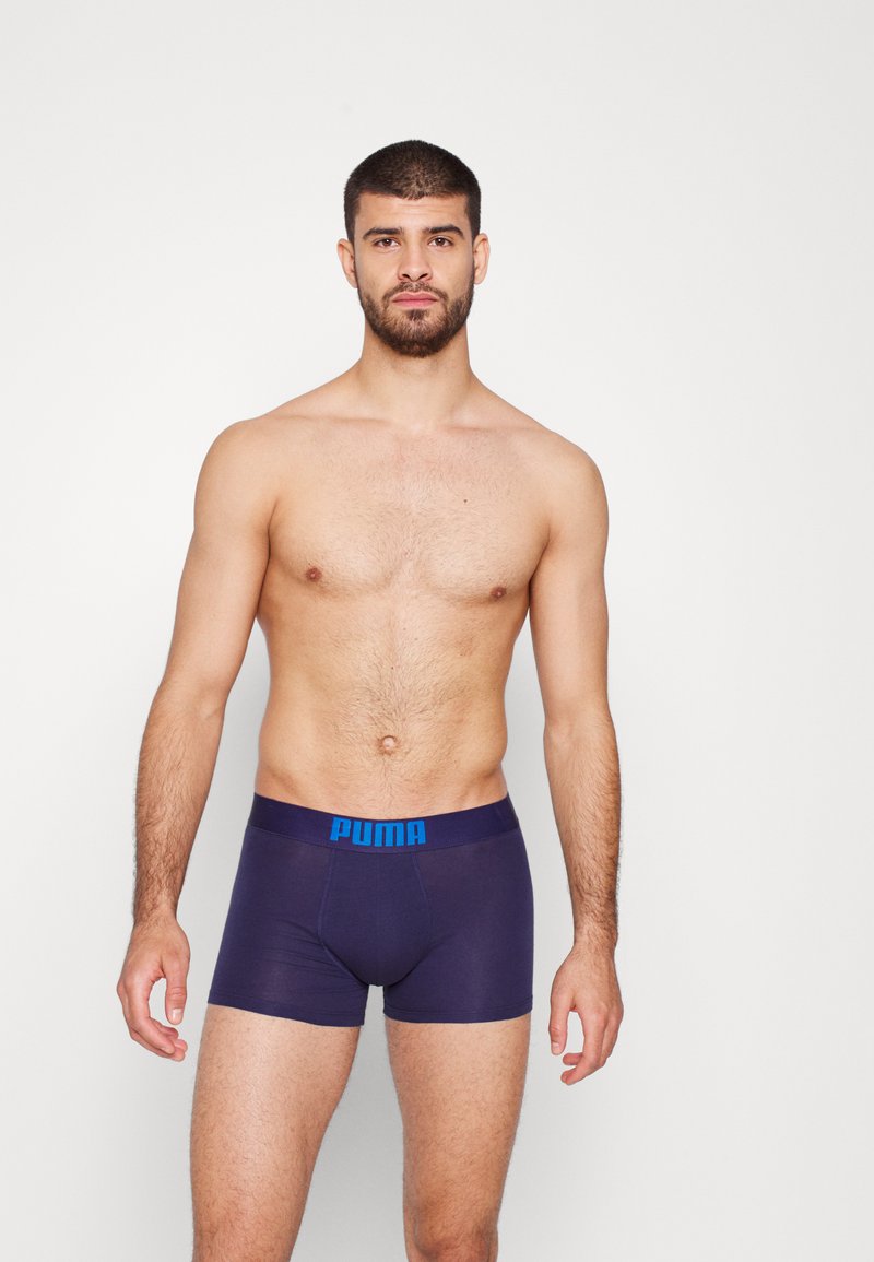 Puma PLACED LOGO 2 PACK - Boxers - blue
