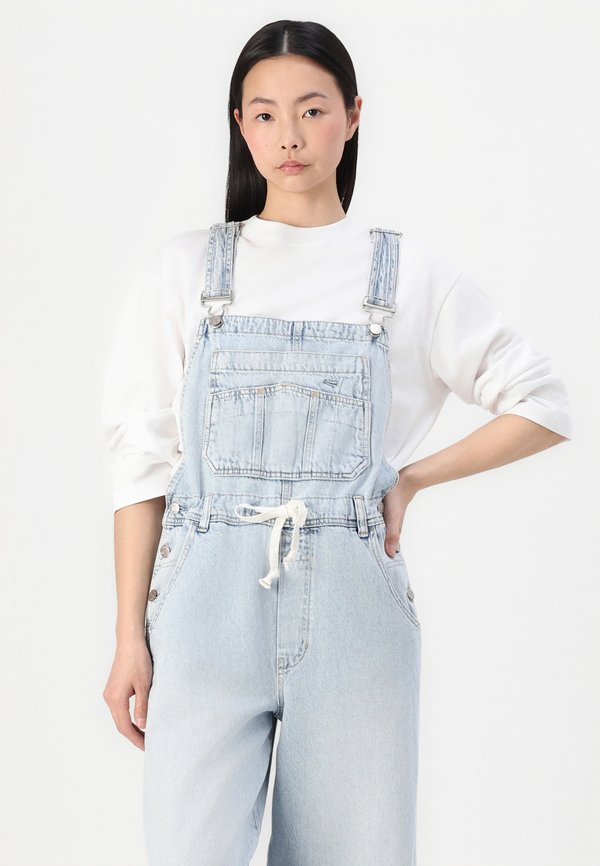 OVERALL BAGGY MILTON - Dungarees - light indigo2