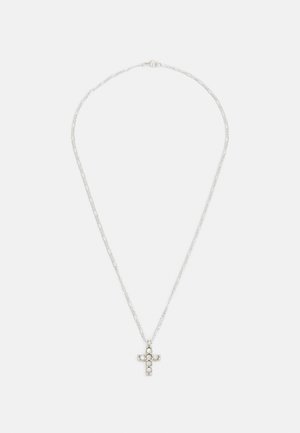 CROSS CHAIN UNISEX - Necklace - silver coloured
